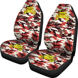 Orange Camouflage Color Dark Brown Jeep Car Seats Covers 211204 - YourCarButBetter