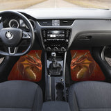 Orange Dragon Digital Art Design Amazing Gift Ideas Car Floor Mats 212501 - YourCarButBetter