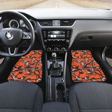 Orange Forest Hunting Camouflage Car Floor Mats 210807 - YourCarButBetter