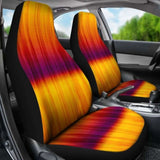 Orange Tie Dye Car Seat Covers Seat Protectors 154230 - YourCarButBetter