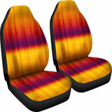 Orange Tie Dye Car Seat Covers Seat Protectors 154230 - YourCarButBetter