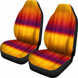 Orange Tie Dye Car Seat Covers Seat Protectors 154230 - YourCarButBetter