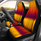 Orange Tie Dye Car Seat Covers Seat Protectors 154230 - YourCarButBetter
