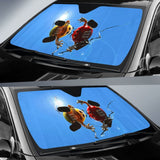 Over Broken Glass M&M Chocolate Auto Sun Shades 094201 - YourCarButBetter