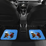 Over Broken Glass M&M Chocolate Car Mats 094201 - YourCarButBetter