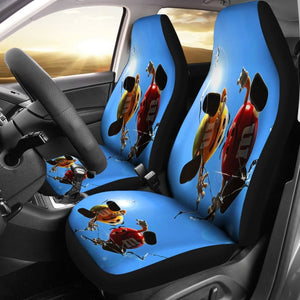 Over Broken Glass M&M Chocolate-Seat Covers 094201 - YourCarButBetter