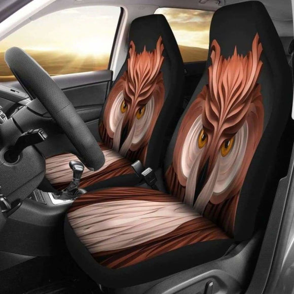 Owl 1 Car Seat Covers 174716 - YourCarButBetter