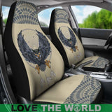Owl And Dreamcatcher Car Seat Covers 174716 - YourCarButBetter