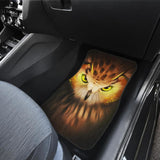 Owl Angry Face Wild Animal Car Floor Mats 094209 - YourCarButBetter