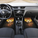 Owl Angry Face Wild Animal Car Floor Mats 094209 - YourCarButBetter