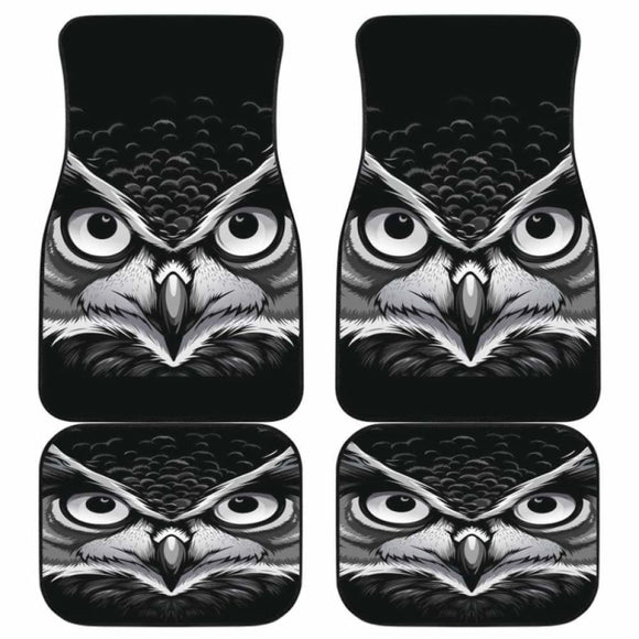 Owl Black Car Floor Mats 201216 - YourCarButBetter