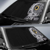 Owl Black Hd 4K Car Sun Shade 172609 - YourCarButBetter
