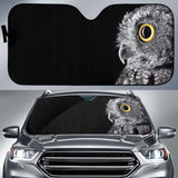 Owl Black Hd 4K Car Sun Shade 172609 - YourCarButBetter