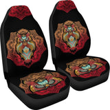 Owl Car Seat Covers - Colorful Owl Design 094209 - YourCarButBetter