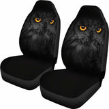 Owl Dark Car Seat Covers 174716 - YourCarButBetter