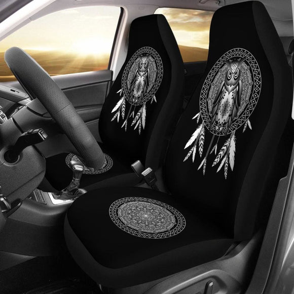 Owl Dream Catcher - Owl Car Seat Covers 094209 - YourCarButBetter