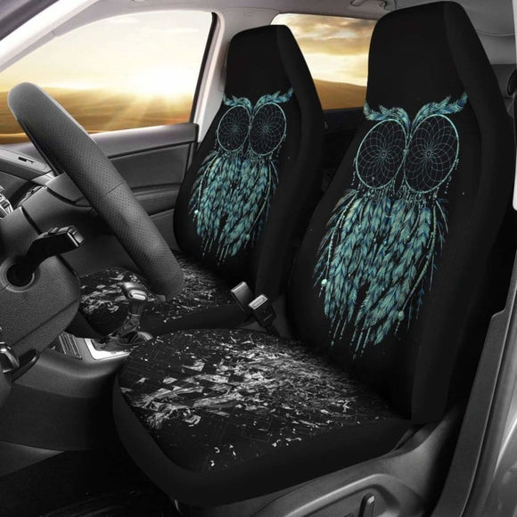 Owl Dreamcatcher Car Seat Covers 174716 - YourCarButBetter