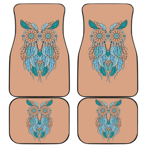 Owl Dreamcatcher Native American Inspired Car Floor Mats 210301 - YourCarButBetter