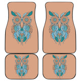 Owl Dreamcatcher Native American Inspired Car Floor Mats 210301 - YourCarButBetter