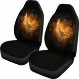 Owl & Fire Art Car Seat Covers Amazing Gift Ideas 094209 - YourCarButBetter