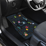 Pacman Fish Game Fishing Car Floor Mats 182417 - YourCarButBetter