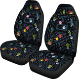 Pacman Fish Game Fishing Car Seat Covers 182417 - YourCarButBetter