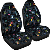 Pacman Fish Game Fishing Car Seat Covers 182417 - YourCarButBetter