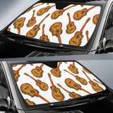 Paint Guitar Pattern Car Auto Sun Shades 102507 - YourCarButBetter