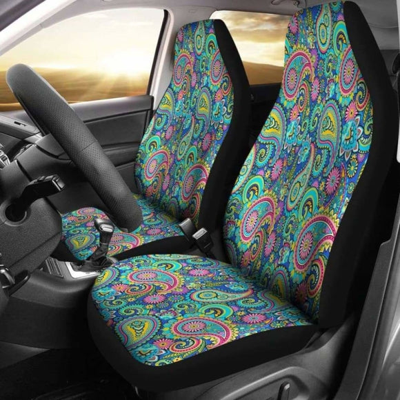 Paisley Peace Car Seat Covers | Give Your Car A Makeover! 105905 - YourCarButBetter