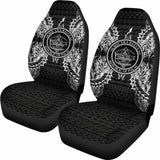Palau Car Seat Cover - Palau Seal Map Black - 105905 - YourCarButBetter