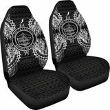 Palau Car Seat Cover - Palau Seal Map Black - 105905 - YourCarButBetter