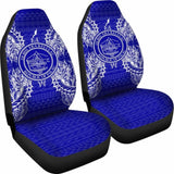 Palau Car Seat Cover - Palau Seal Map Blue - 105905 - YourCarButBetter