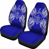 Palau Car Seat Cover - Palau Seal Map Blue - 105905 - YourCarButBetter
