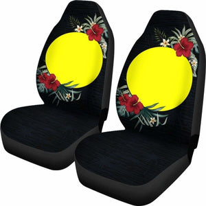 Palau Car Seat Covers - Palau Flag Hibiscus - 232125 - YourCarButBetter