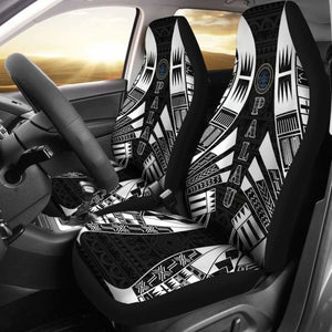 Palau Car Seat Covers - Palau Seal Polynesian Tattoo Black - 9 174914 - YourCarButBetter