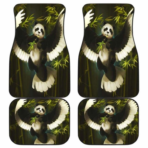 Panda Bird Car Floor Mats 091706 - YourCarButBetter