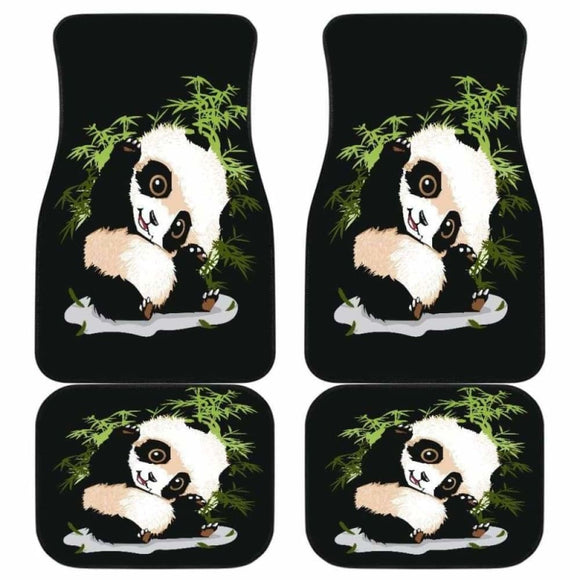 Panda Car Floor Mats 1 091706 - YourCarButBetter