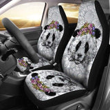 Panda Car Seat Cover 091706 - YourCarButBetter