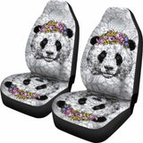 Panda Car Seat Cover 091706 - YourCarButBetter