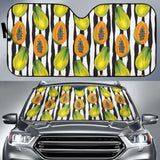 Papaya Design Pattern Car Auto Sun Shades 182102 - YourCarButBetter