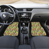 Papaya Design Pattern Car Floor Mats 210103 - YourCarButBetter