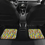 Papaya Design Pattern Car Floor Mats 210103 - YourCarButBetter