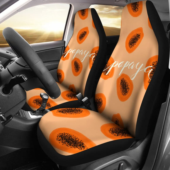 Papaya Fruit Platter Car Seat Covers 211804 - YourCarButBetter