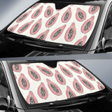 Papaya Pattern Car Auto Sun Shades 182102 - YourCarButBetter