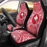 Papua New Guinea 1 Car Seat Cover - Papua New Guinea 1 Coat Of Arms Polynesian Flag Color 105905 - YourCarButBetter