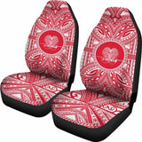 Papua New Guinea Car Seat Cover - Papua New Guinea Coat Of Arms Polynesian Flag Color 105905 - YourCarButBetter