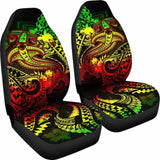 Papua New Guinea Car Seat Covers - Reggae Shark Polynesian Tattoo - 102802 - YourCarButBetter