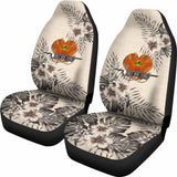 Papua New Guinea Car Seat Covers The Beige Hibiscus (Set Of Two) 789.99 232125 - YourCarButBetter