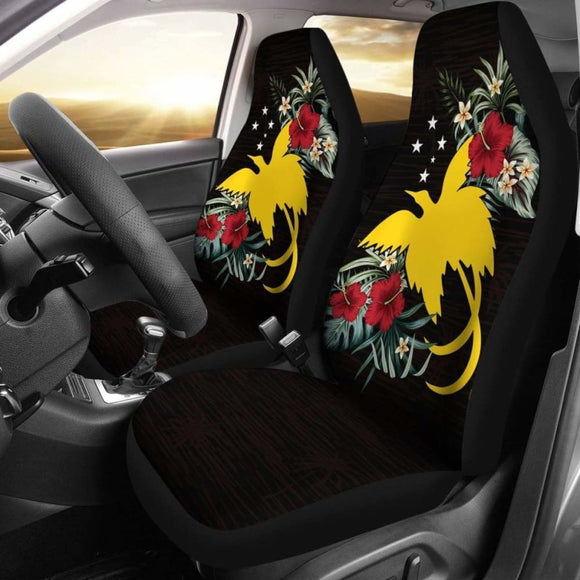 Papua New Guinea Hibiscus Car Seat Covers 232125 - YourCarButBetter