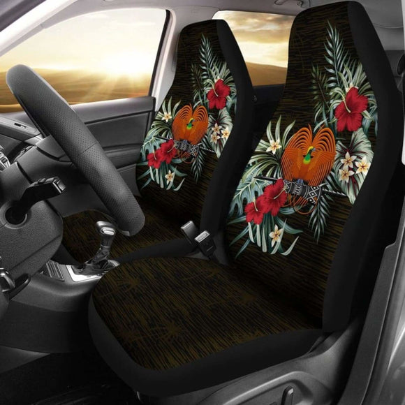Papua New Guinea Hibiscus Car Seat Covers 7 232125 - YourCarButBetter